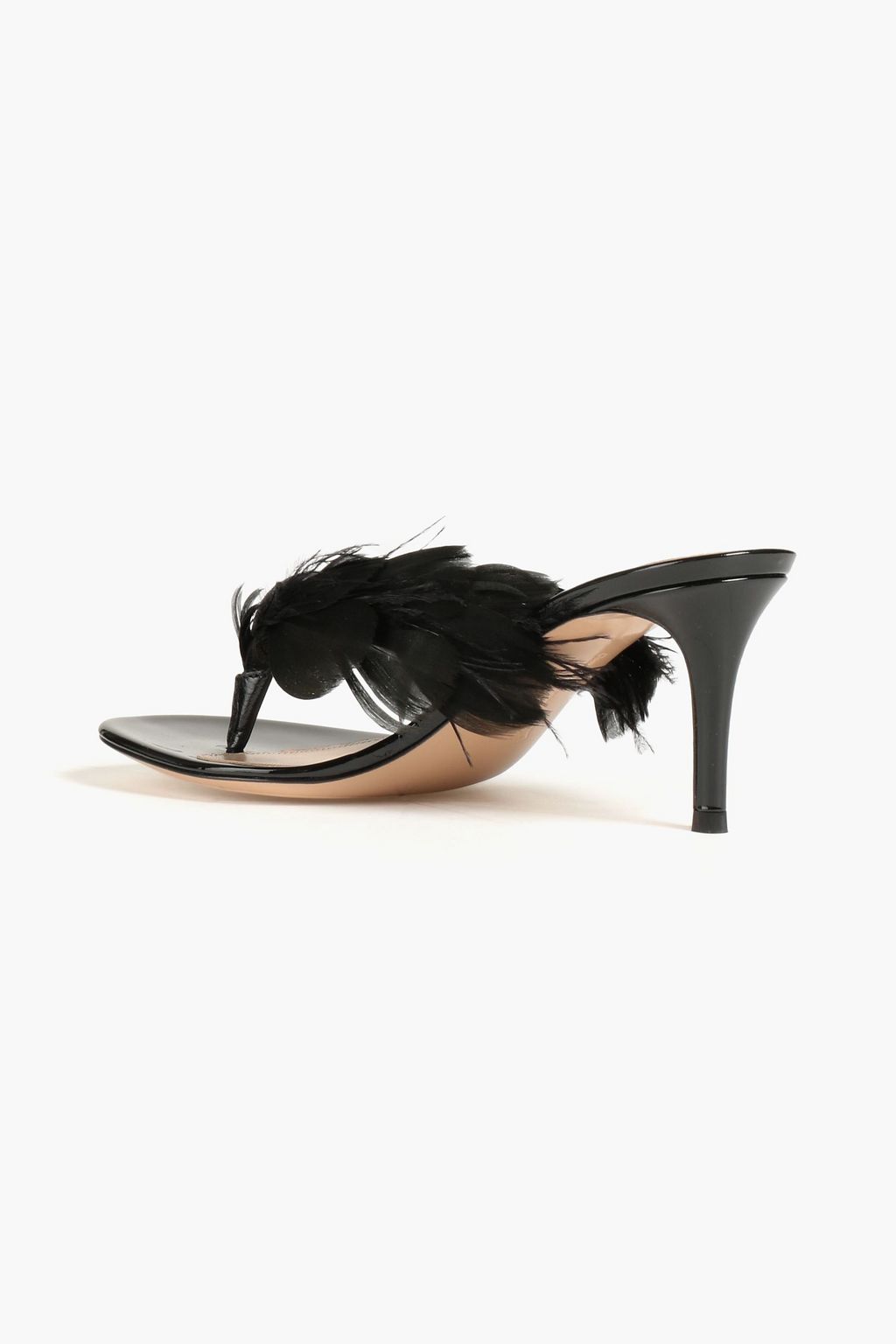 GIANVITO ROSSI Carimbo patent-leather sandals