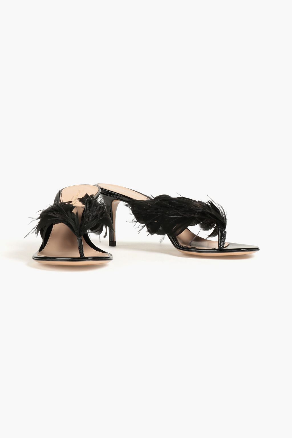GIANVITO ROSSI Carimbo patent-leather sandals