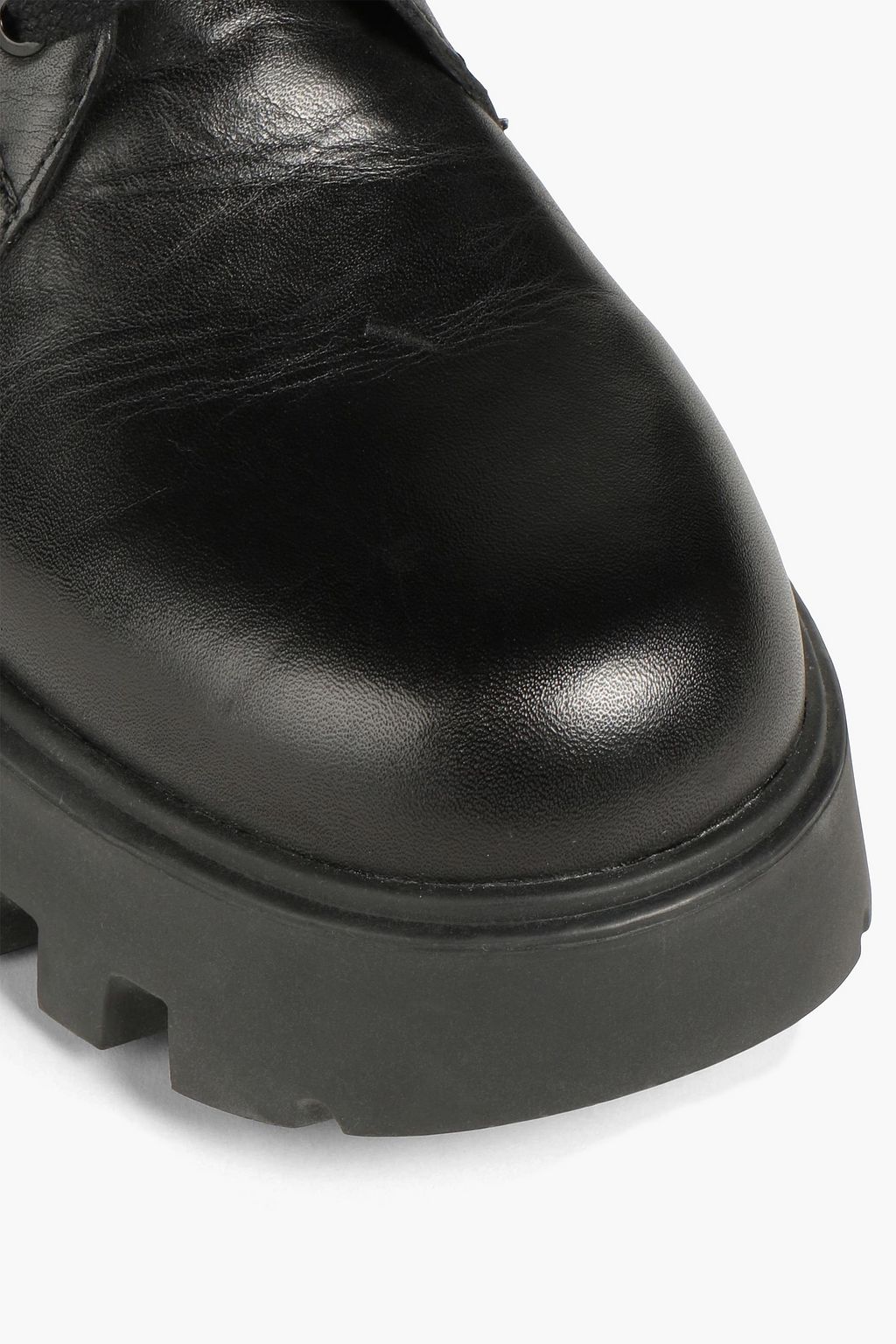 MAJE Leather combat boots