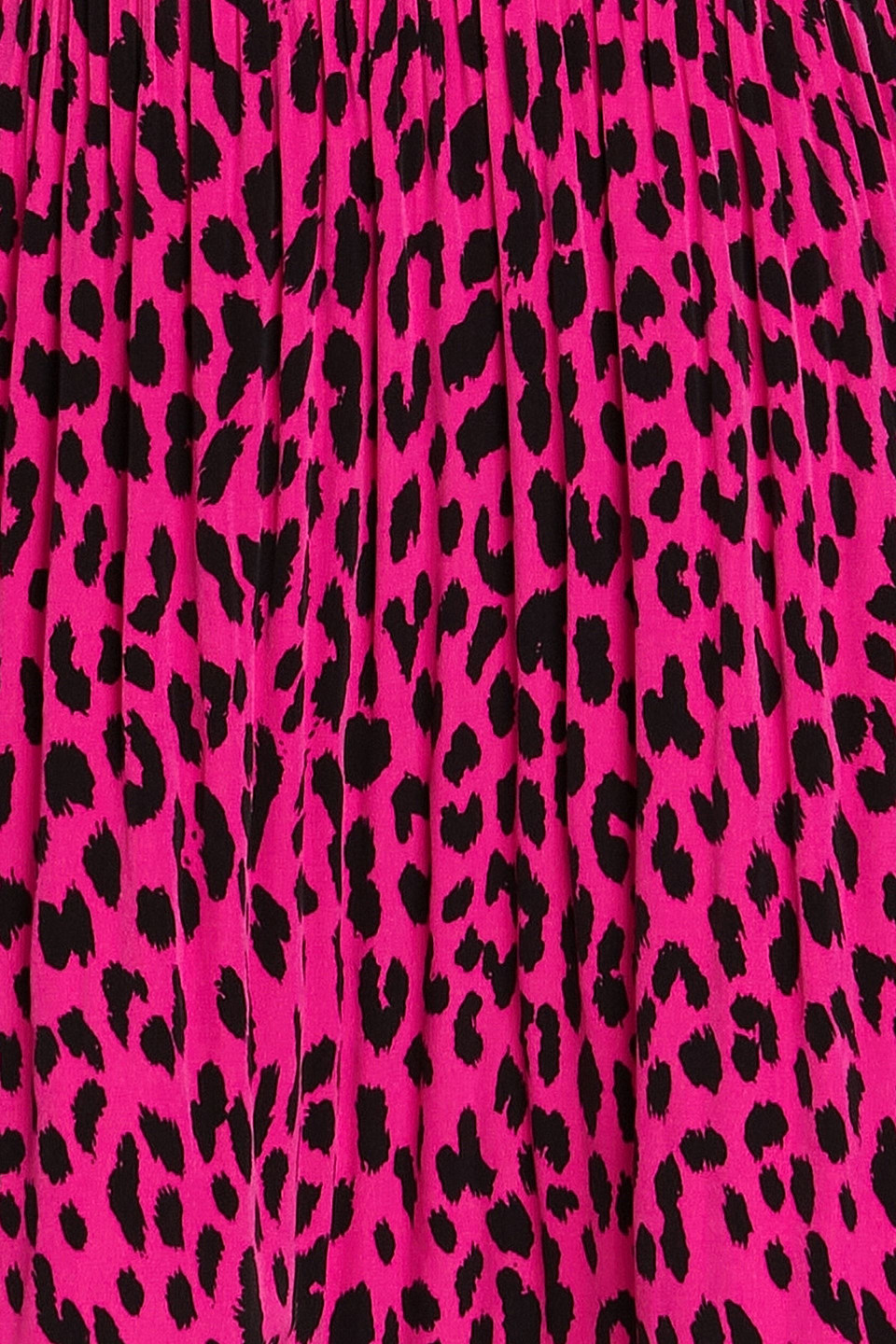MAJE LEOPARD-PRINT PLISSÉ-WOVEN MINI DRESS