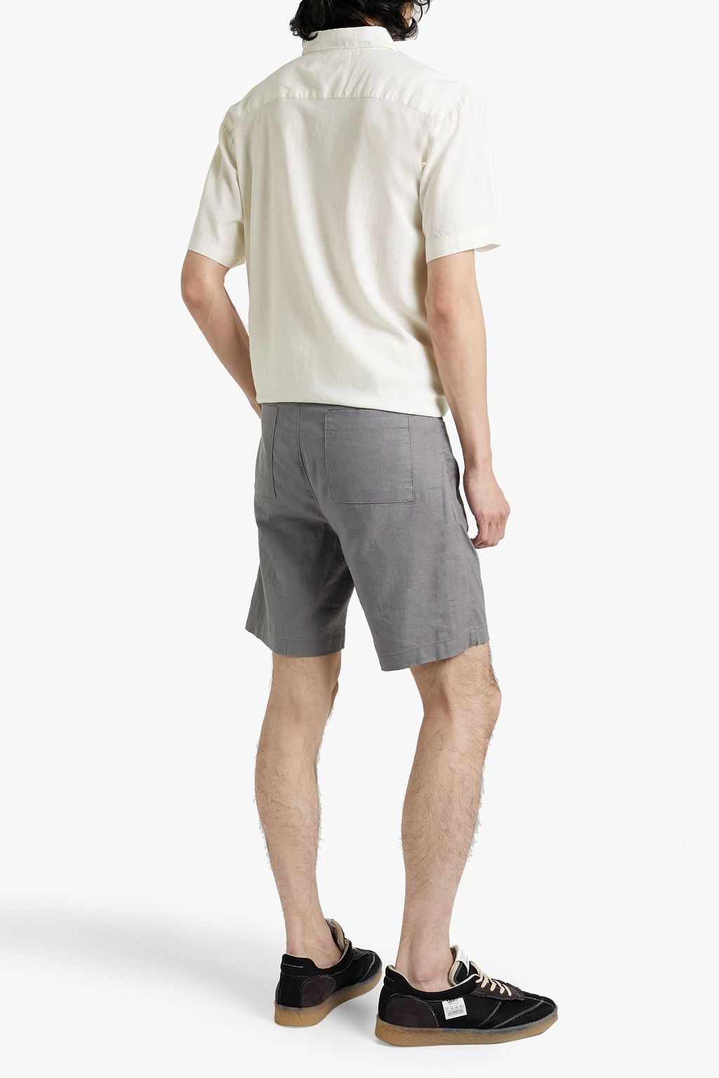 ONIA Linen-blend shirt