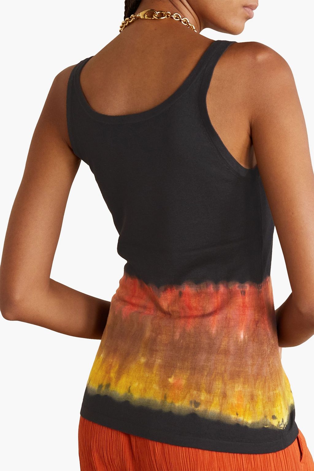 GABRIELA HEARST Graham tiedyed cashmere tank THE