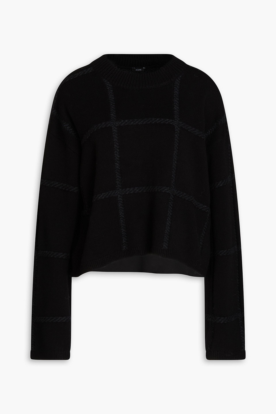 Joseph Merino Wool Sweater In Black