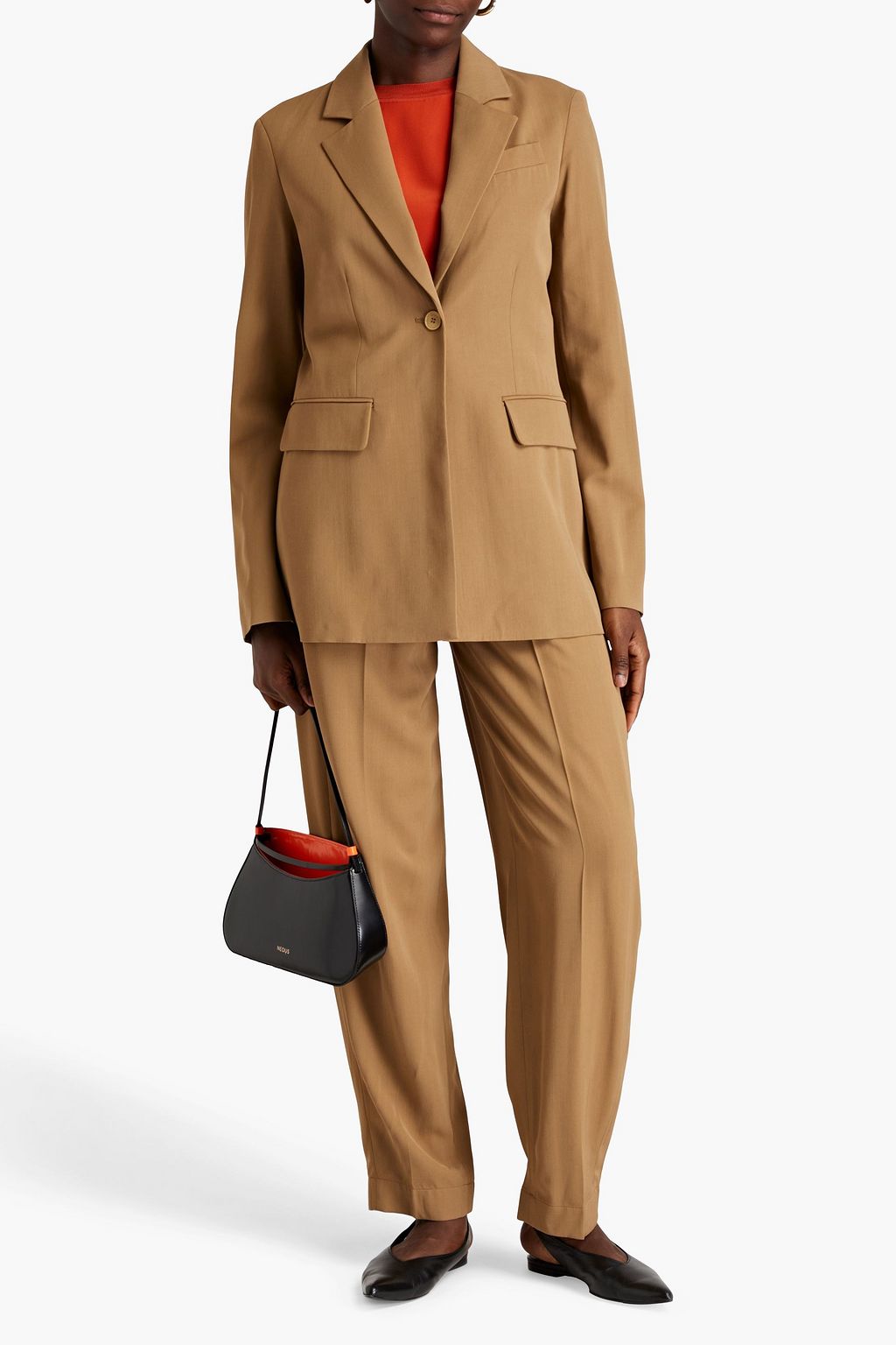JOSEPH Oxford twill blazer