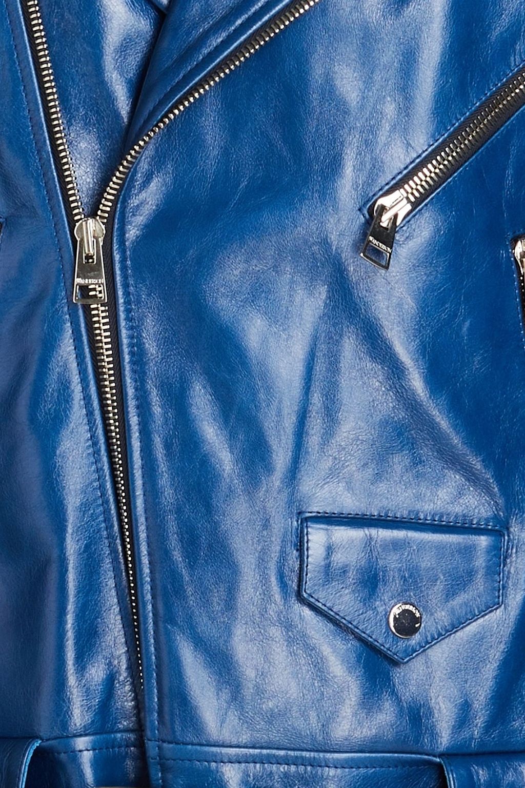 JW ANDERSON جاكيت بايكر من الجلد