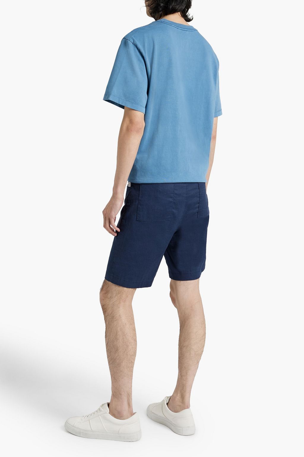 ONIA Traveler linen-blend shorts