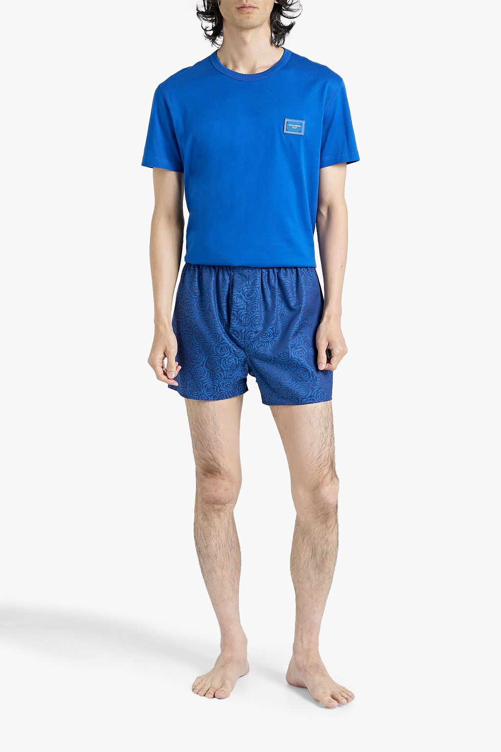 DEREK ROSE Printed cotton-jersey briefs