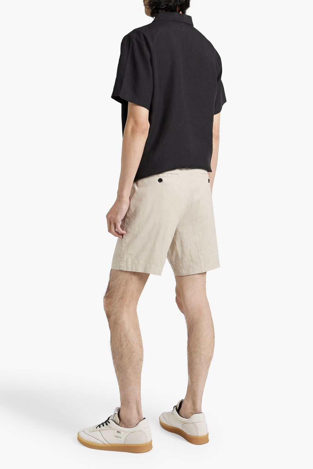 ONIA Linen-blend shorts