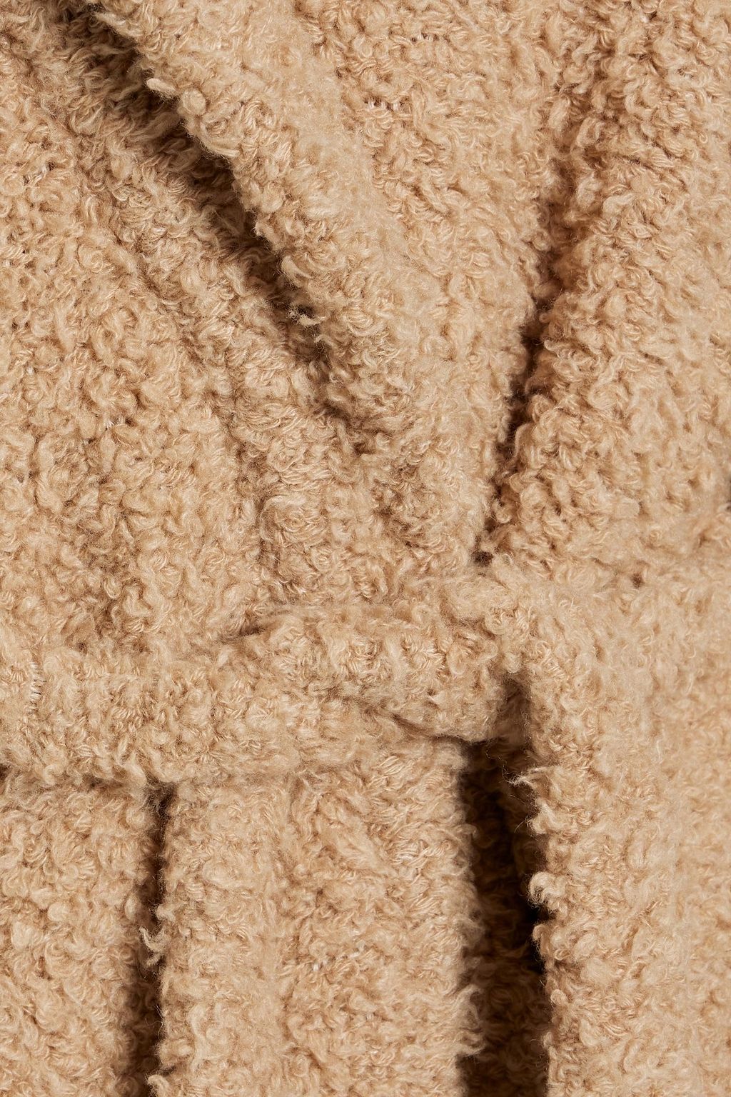 BRUNELLO CUCINELLI ブークレニット カシミヤ混 カーディガン ベルト付き