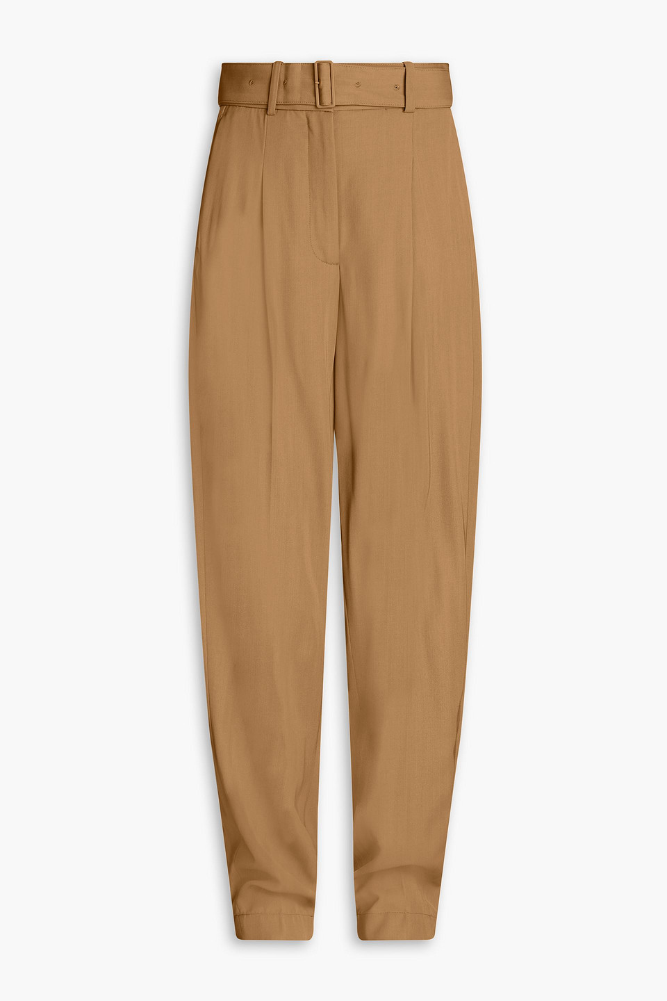 Joseph Neutral Drew Wide Leg Trousers In Sand