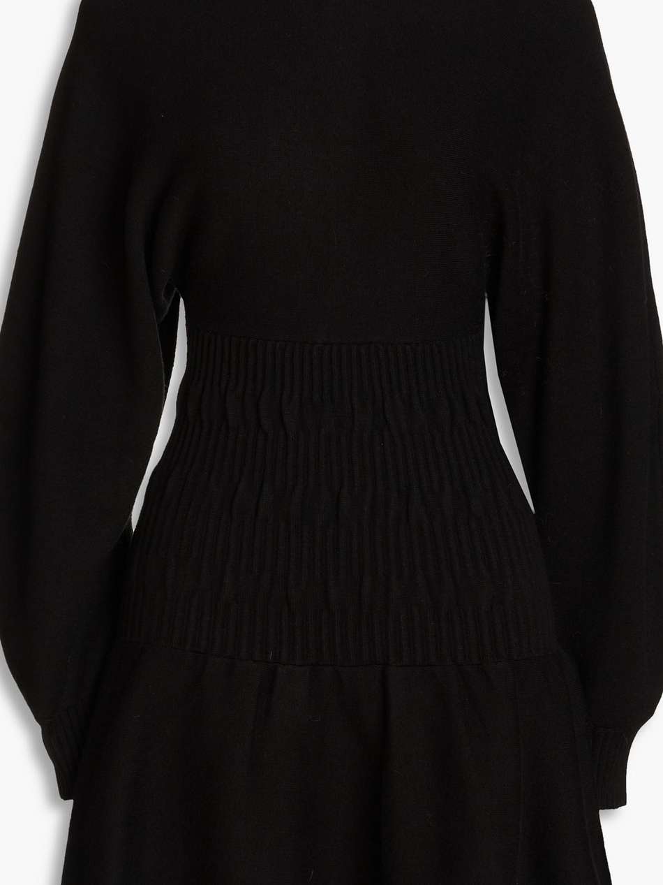 knitted mini dress