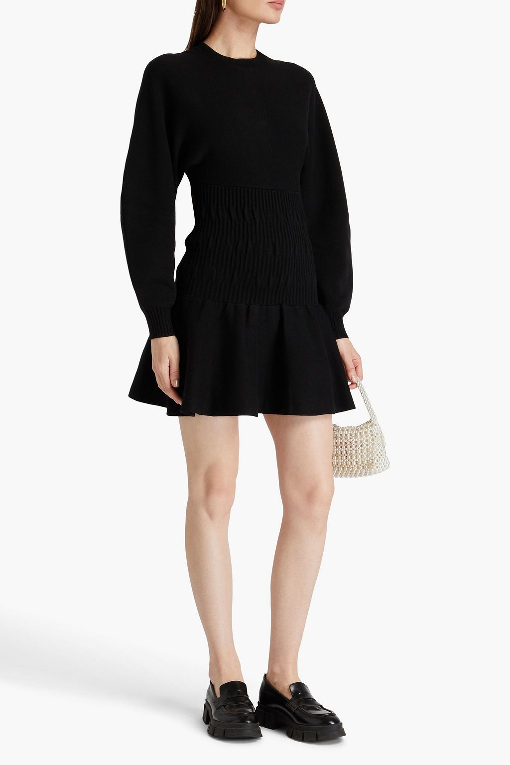 MAJE Knitted mini dress