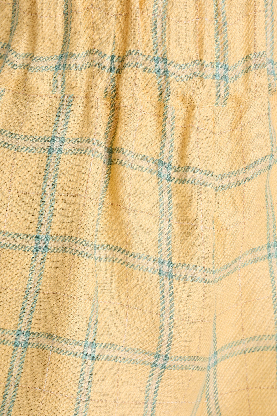 Bondi Born Universal Checked Linen-twill Shorts