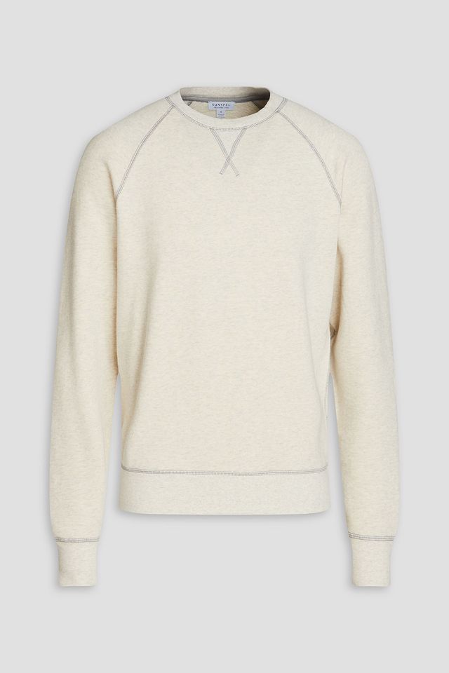 French cotton-terry sweatshirt