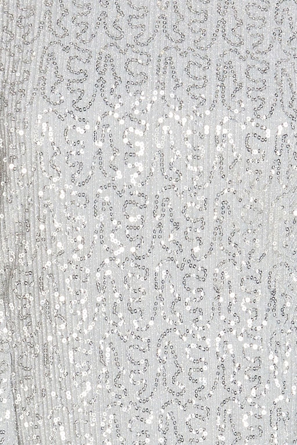 STINE GOYA Glory sequined knitted top