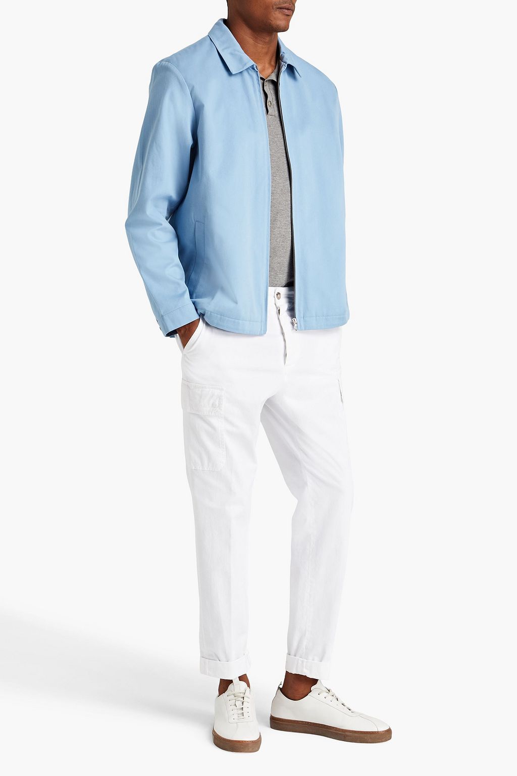 SUNSPEL Cotton-gabardine jacket