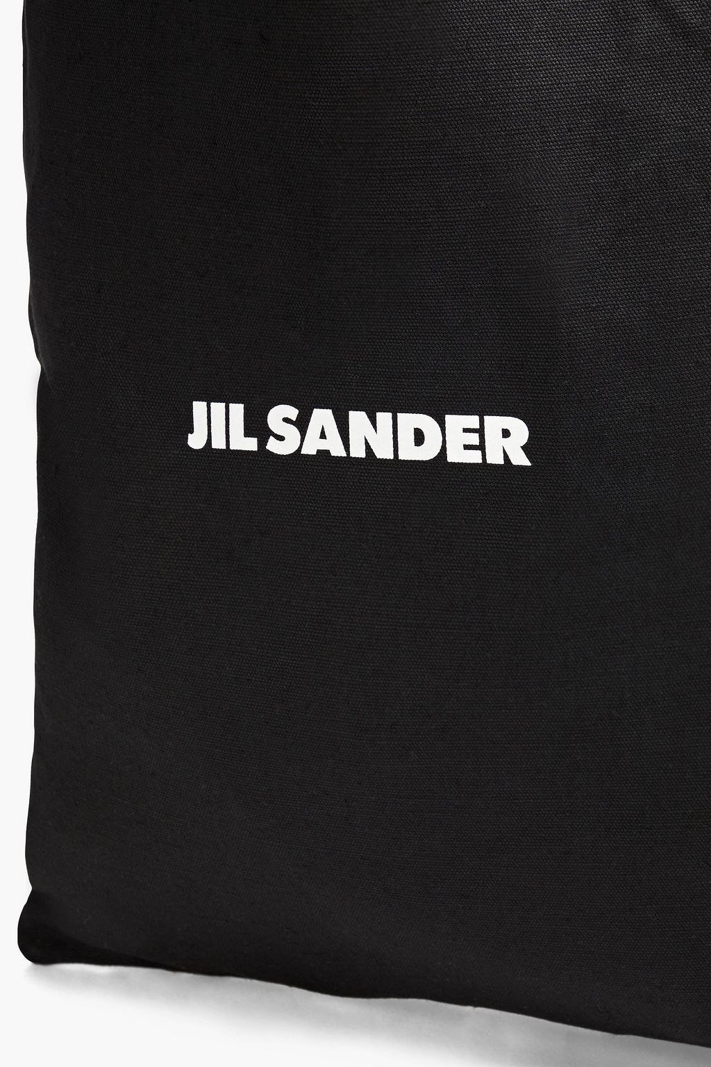 JIL SANDER Book キャンバス トートバッグ レザートリム
