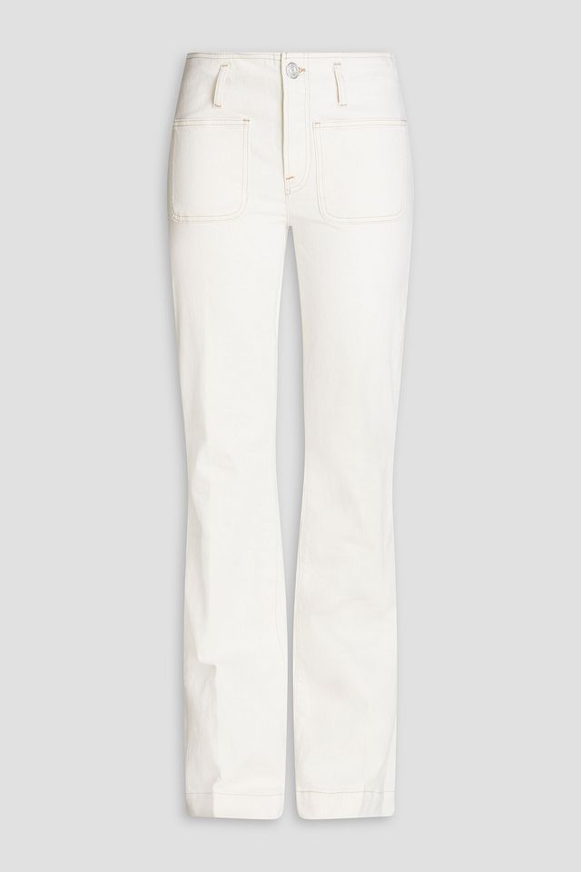 Sailor high-rise flared jeans