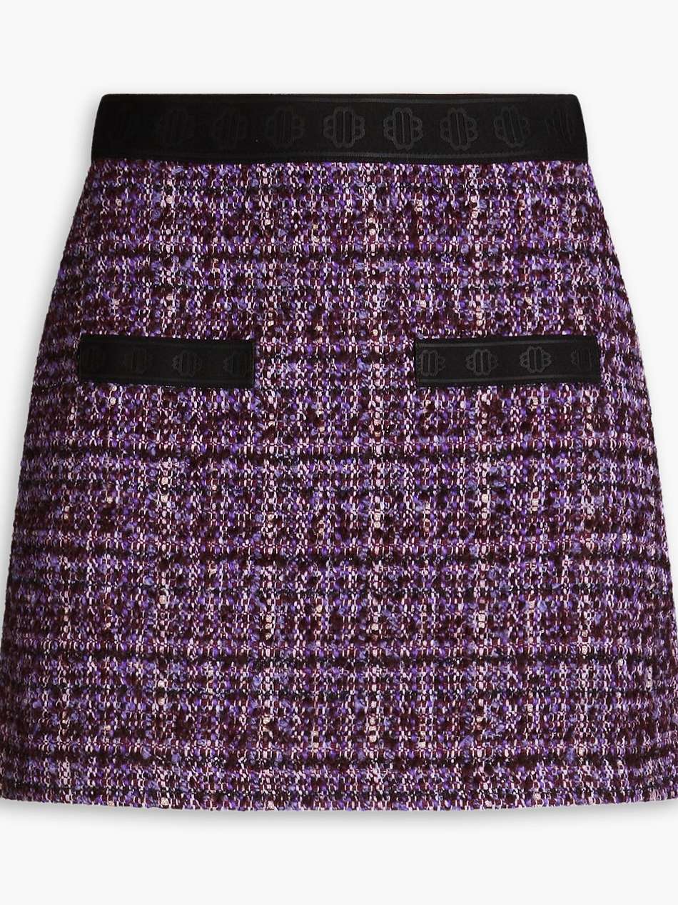 tweed mini skirt
