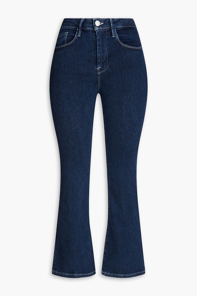 Le Crop Mini Boot cropped mid-rise bootcut jeans