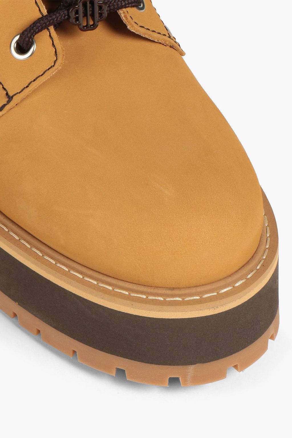 MAJE Nubuck combat boots