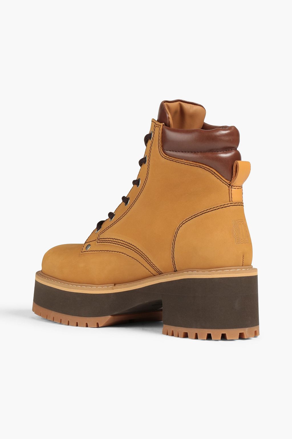 MAJE Nubuck combat boots