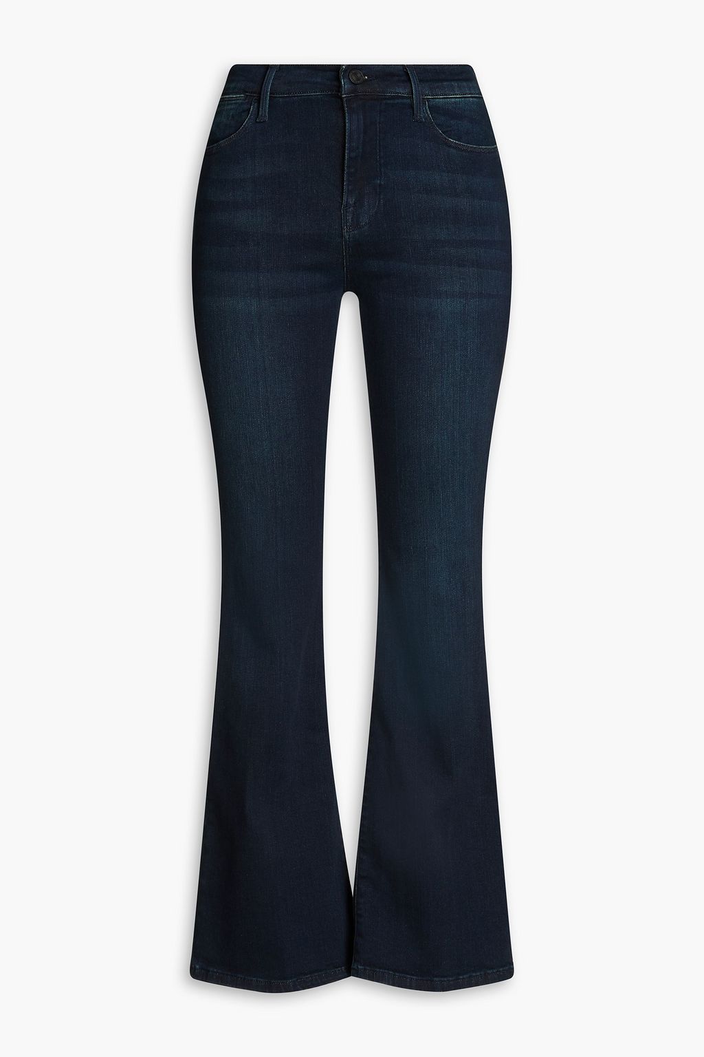 FRAME Le Pixie high-rise flared jeans