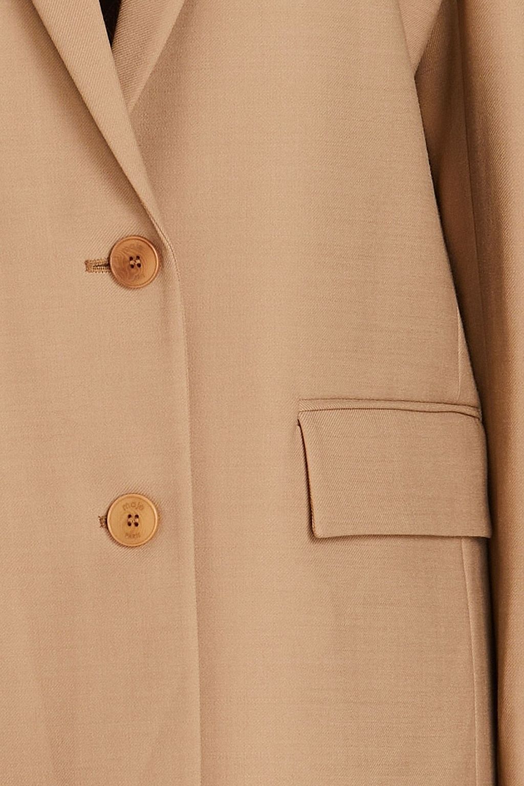 MAJE Twill blazer