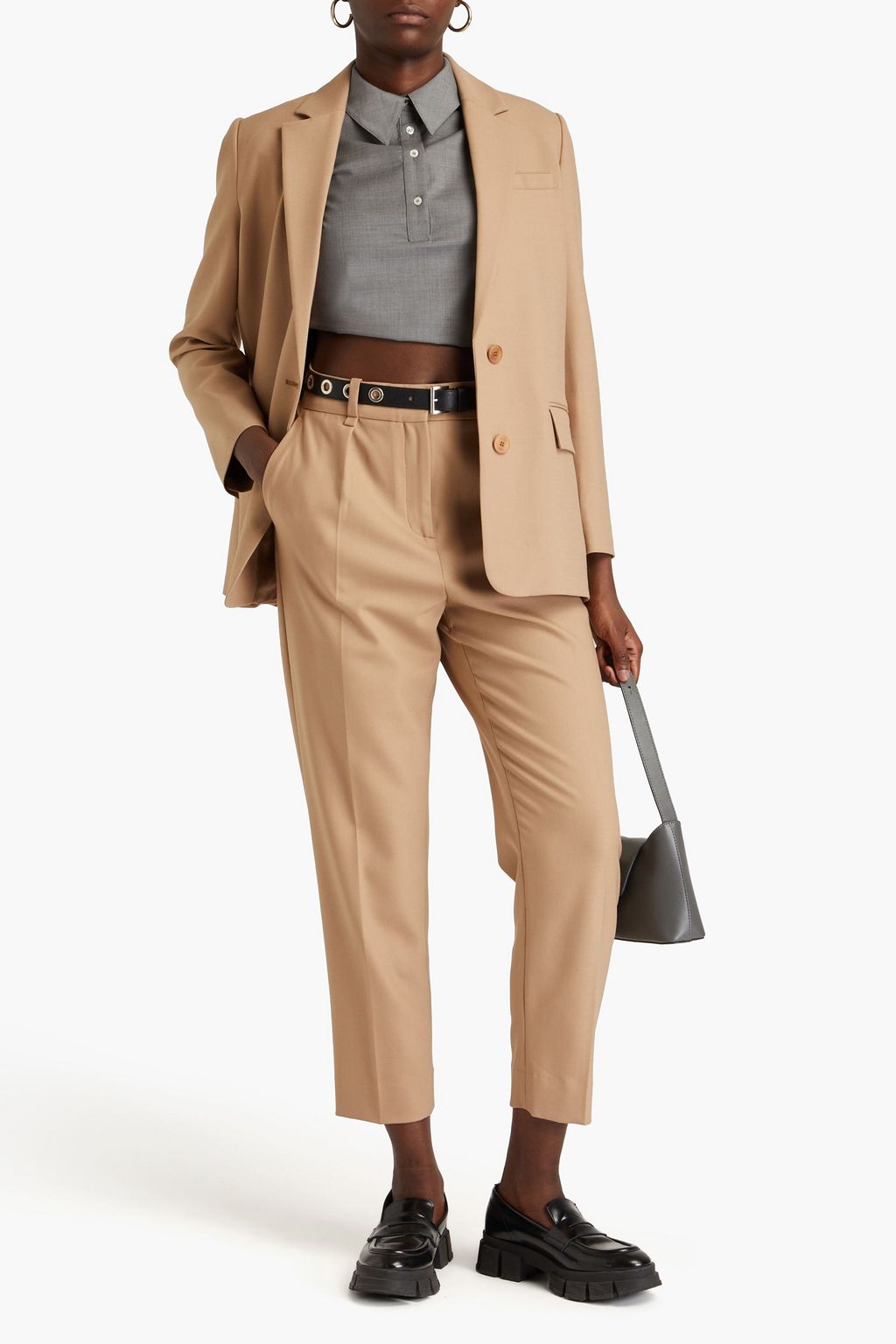 MAJE Twill blazer