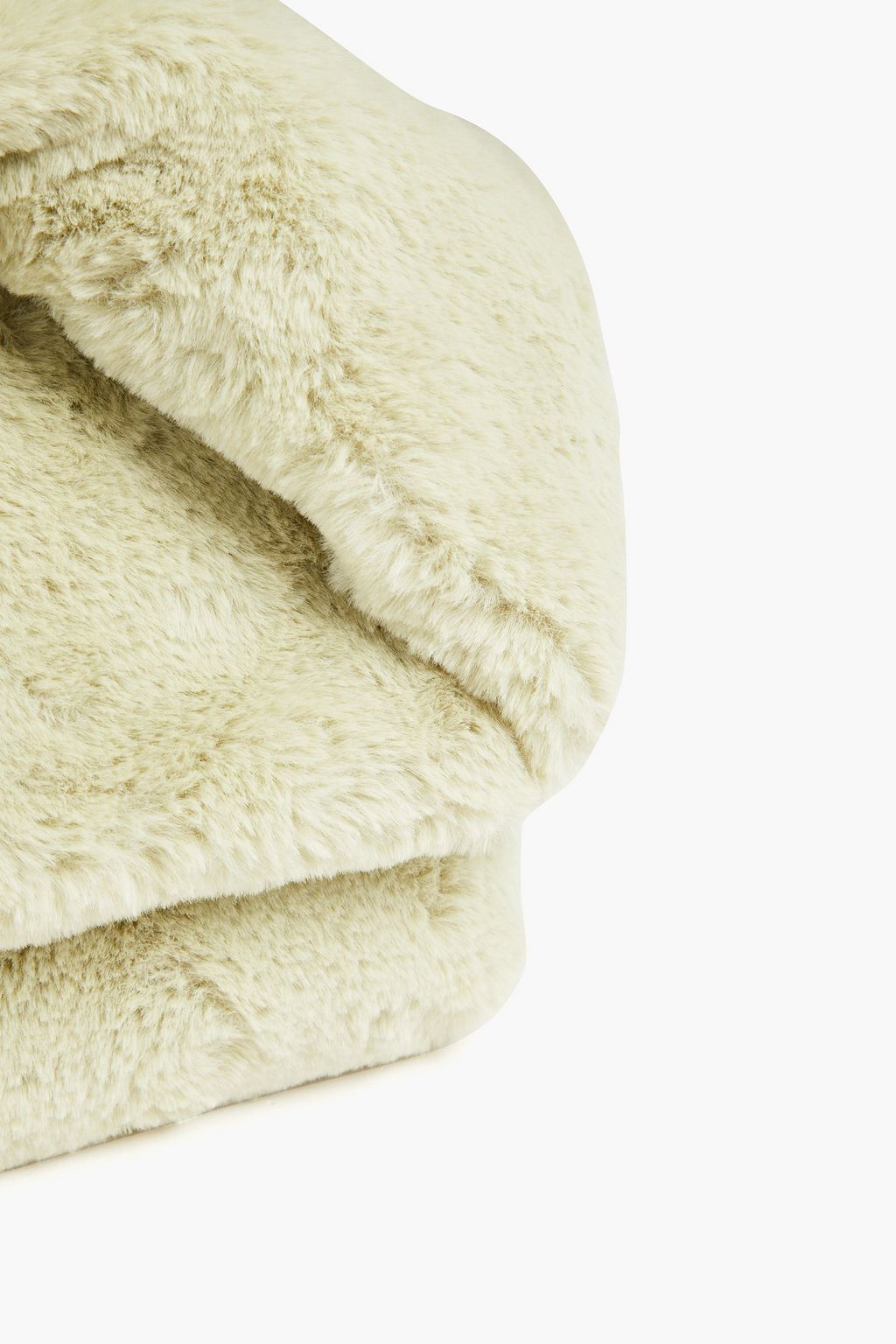JW ANDERSON Midi Twister faux fur shoulder bag