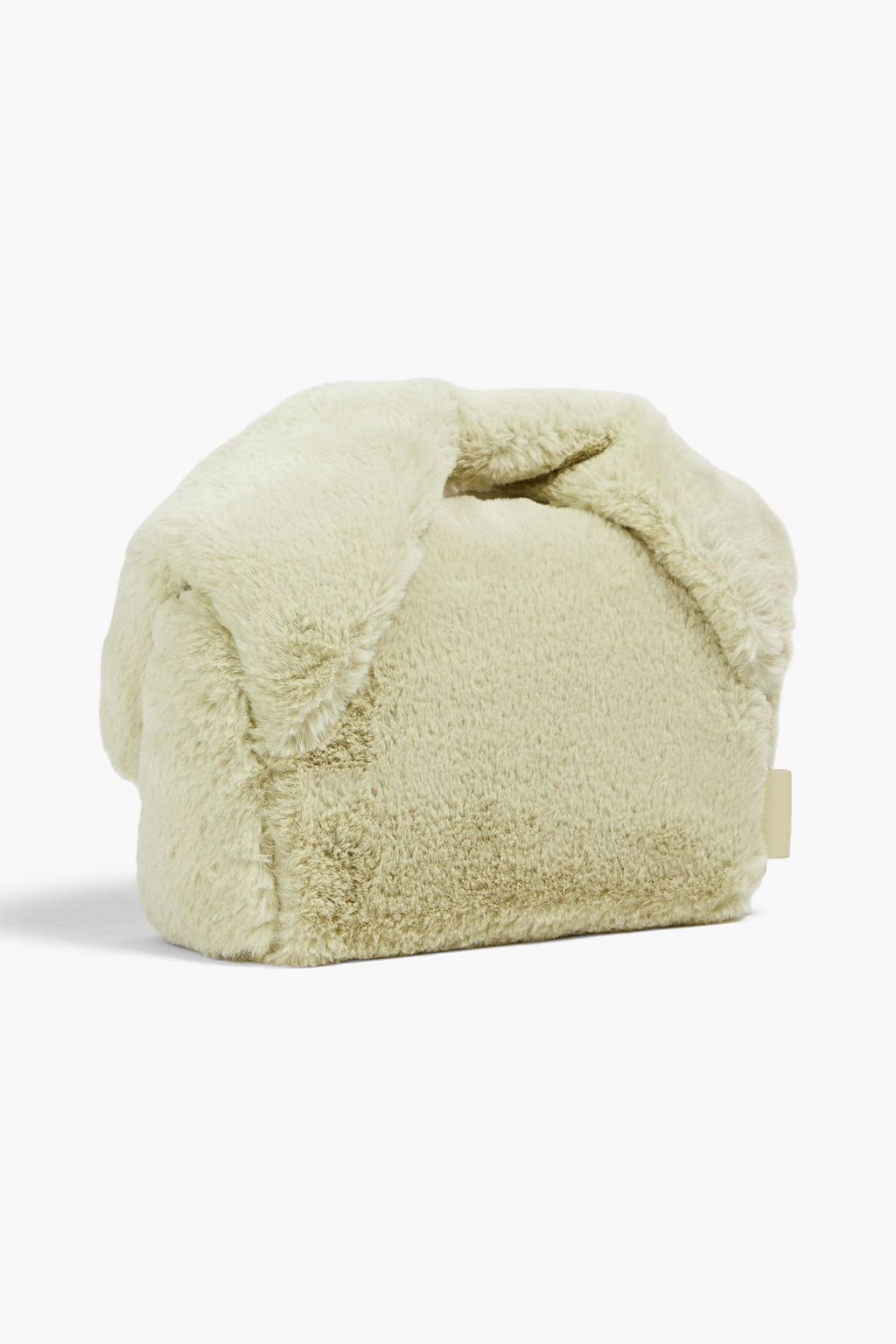JW ANDERSON Midi Twister faux fur shoulder bag