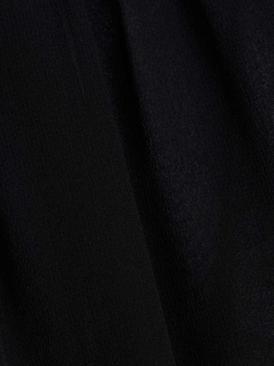 gathered silk-chiffon blouse