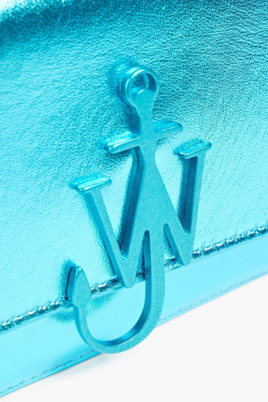 JW ANDERSON Metallic leather shoulder bag