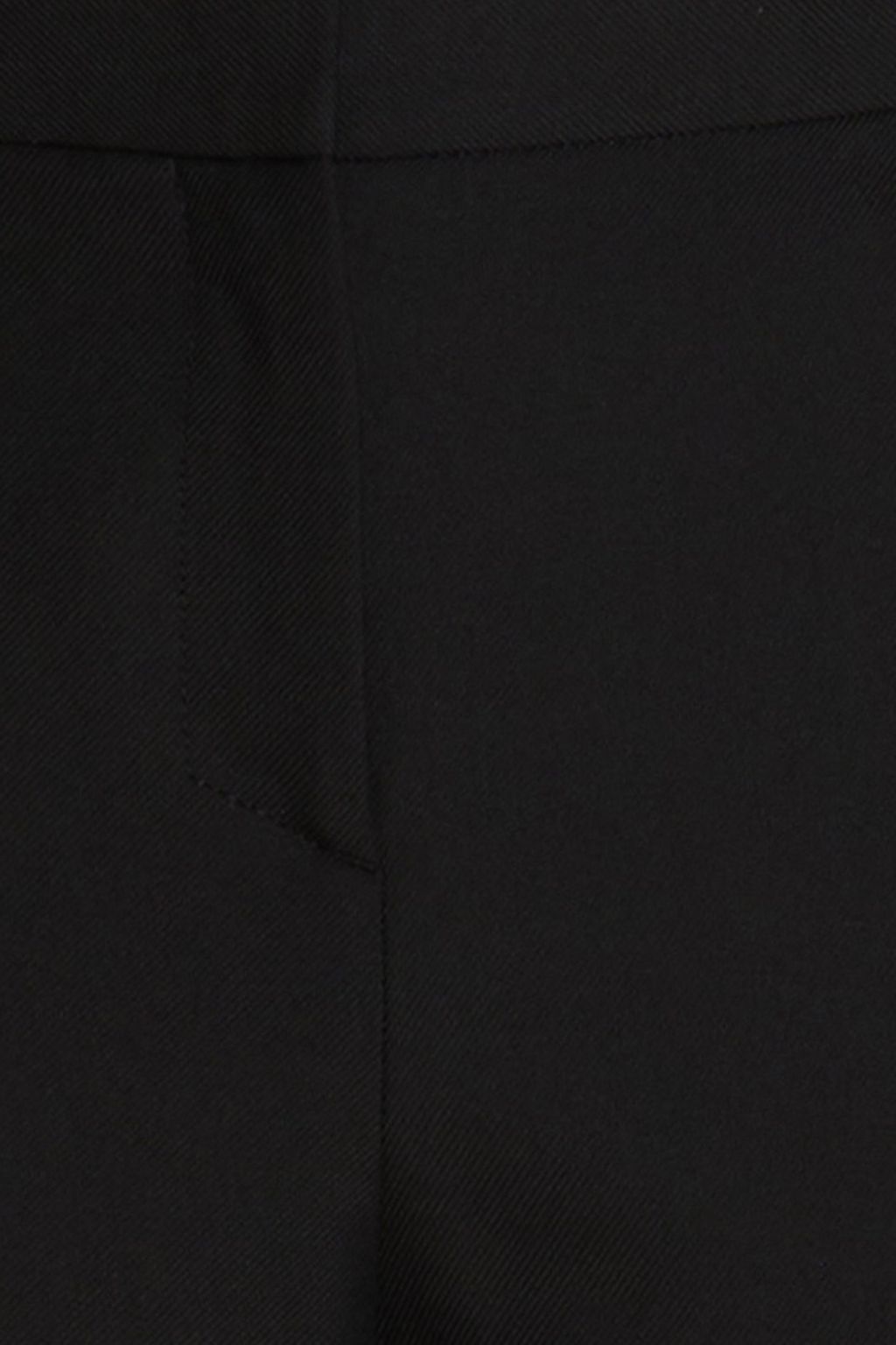 MAJE Cropped twill tapered pants