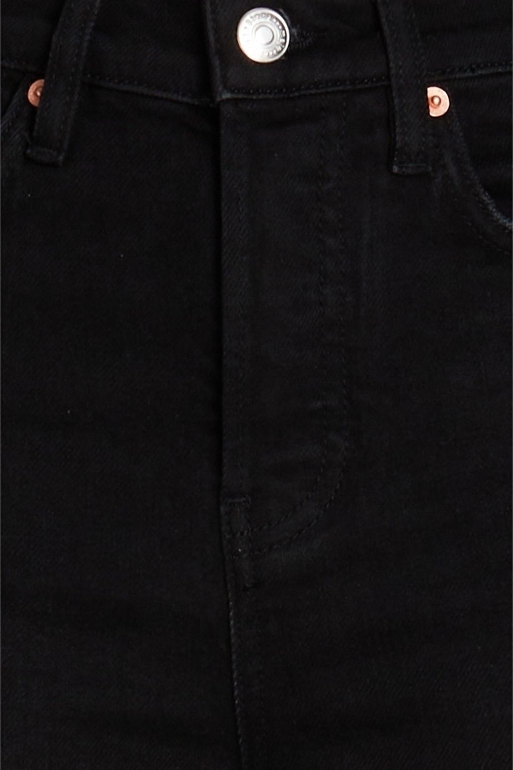 MAJE Hoch sitzende Cropped Jeans mit geradem Bein in Distressed-Optik