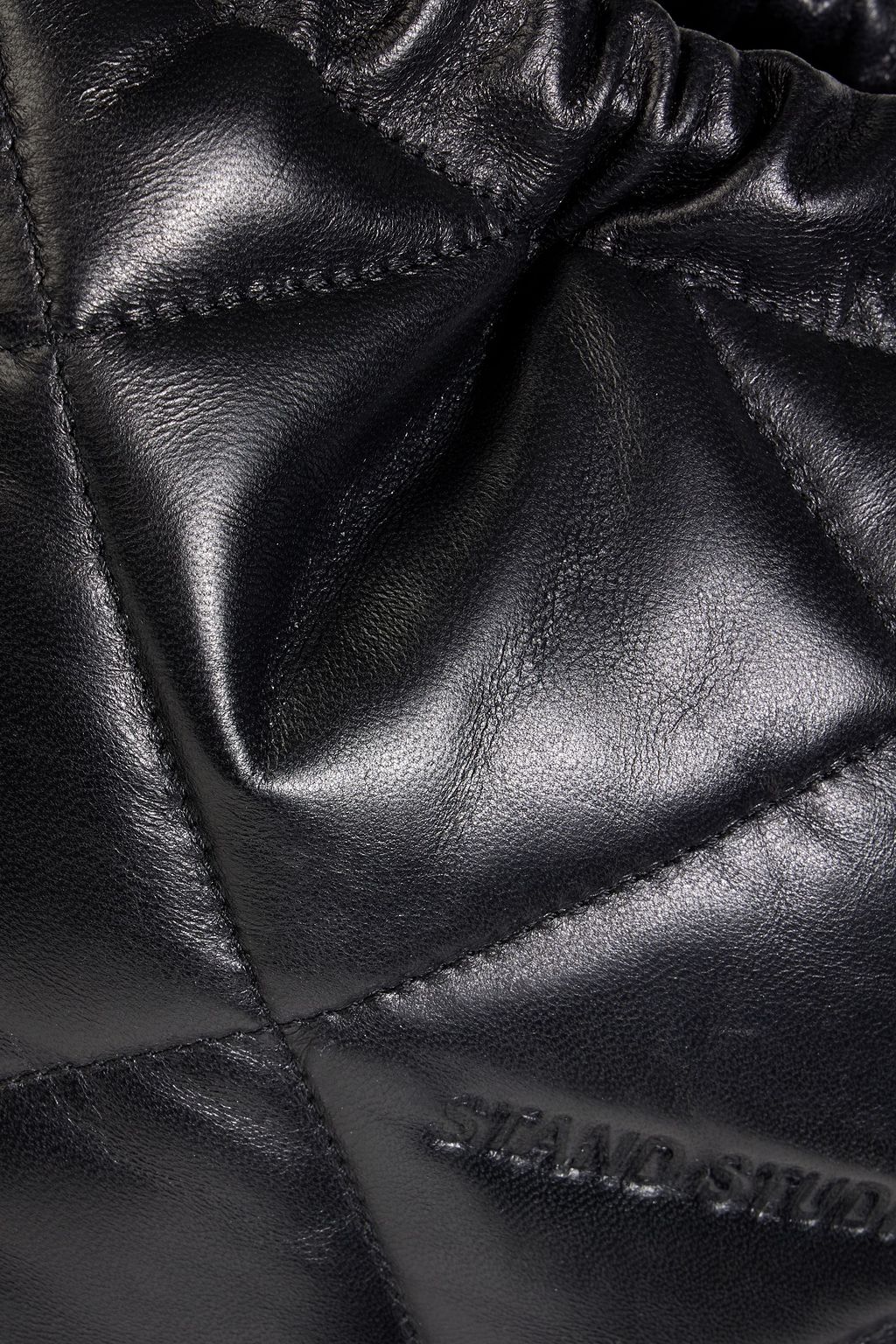 STAND STUDIO Riley quilted leather backpack | THE OUTNET