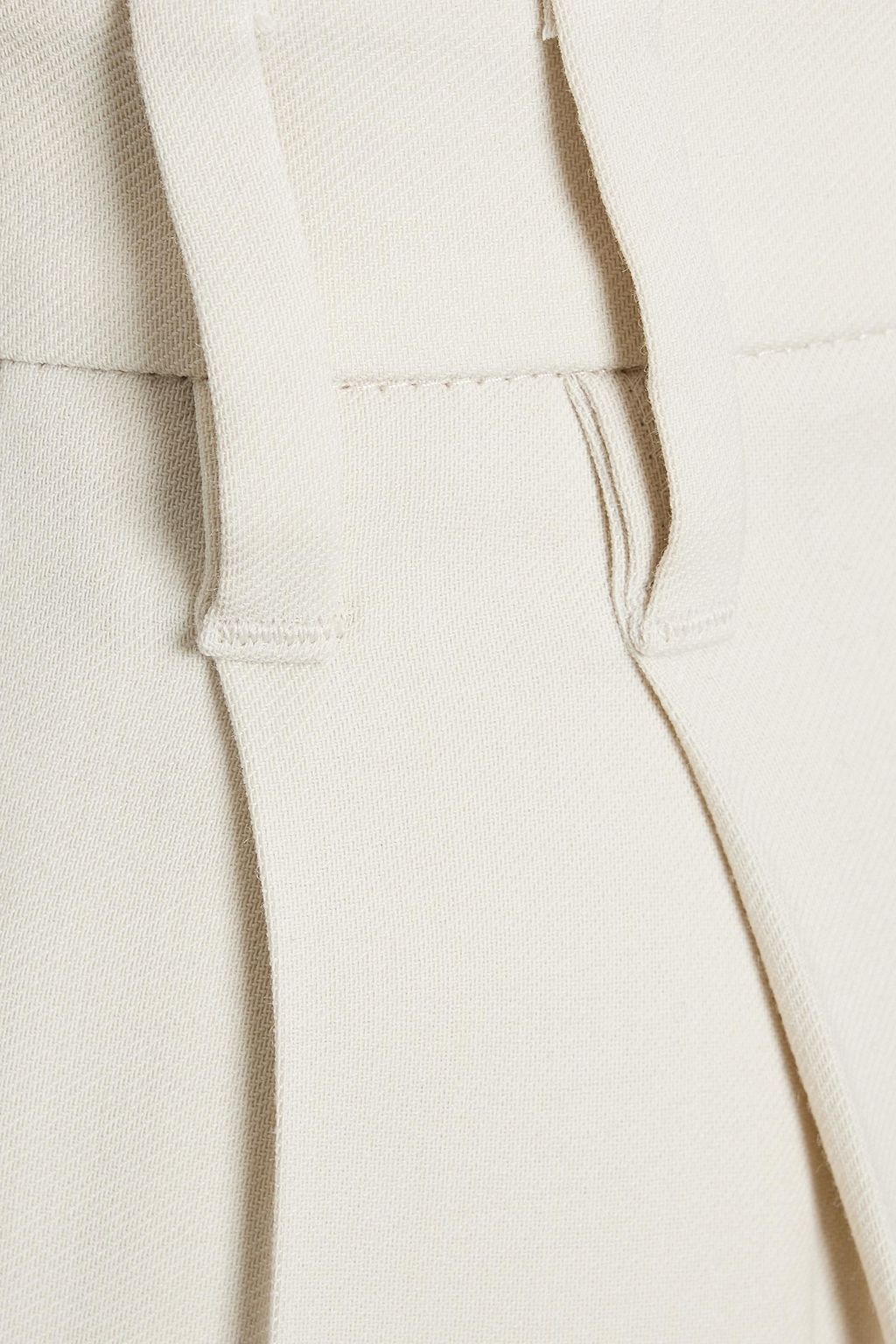 BRUNELLO CUCINELLI Pleated twill tapered pants