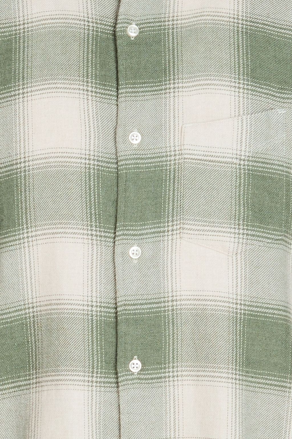 OFFICINE GÉNÉRALE Giacomo checked cotton-flannel shirt