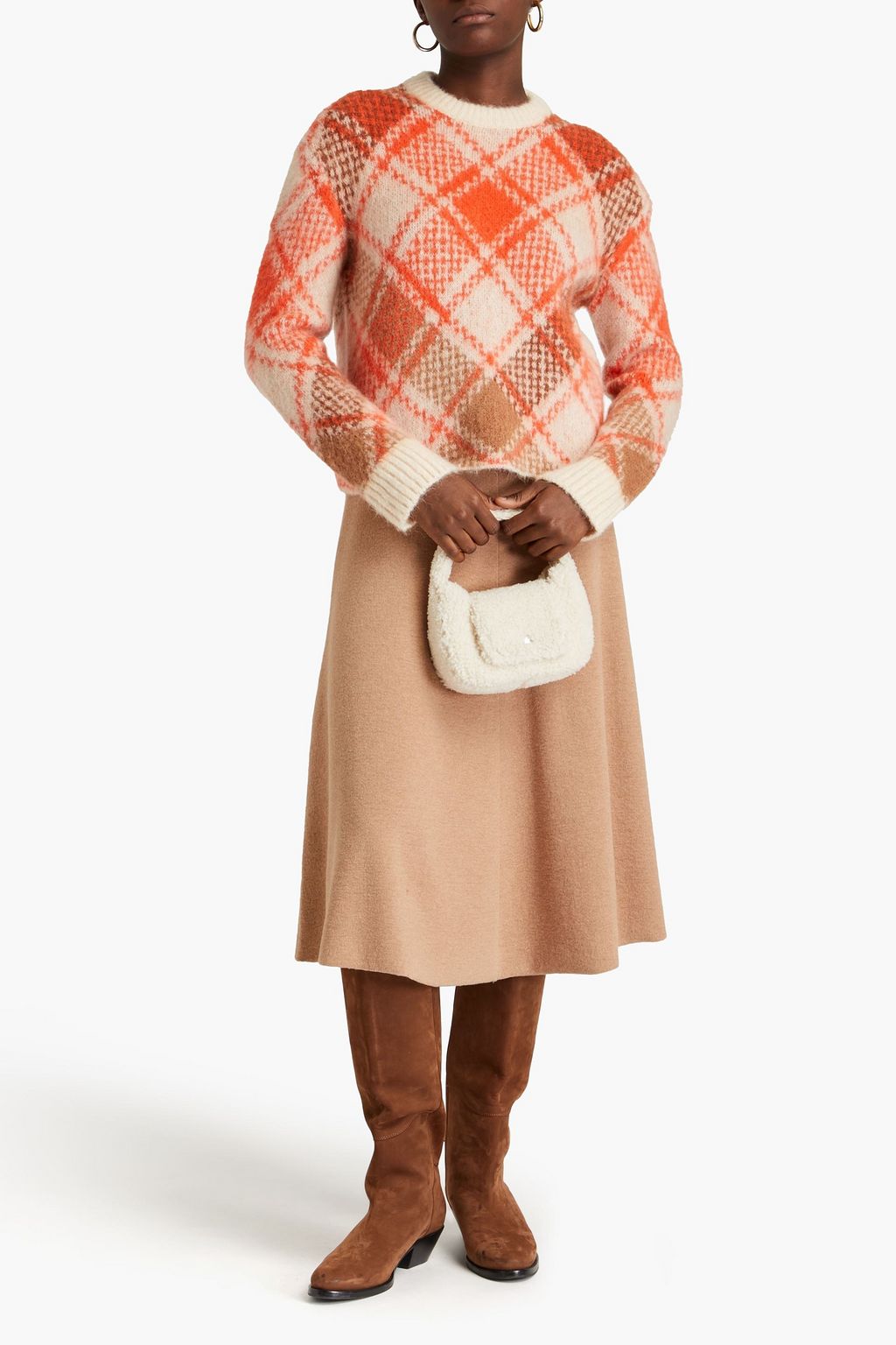 MAJE Pullover aus Jacquard-Strick