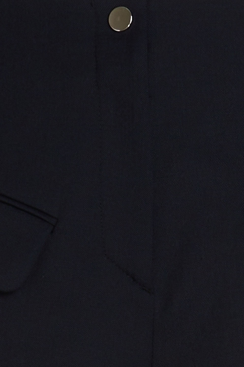 Maje Twill Shorts In Navy