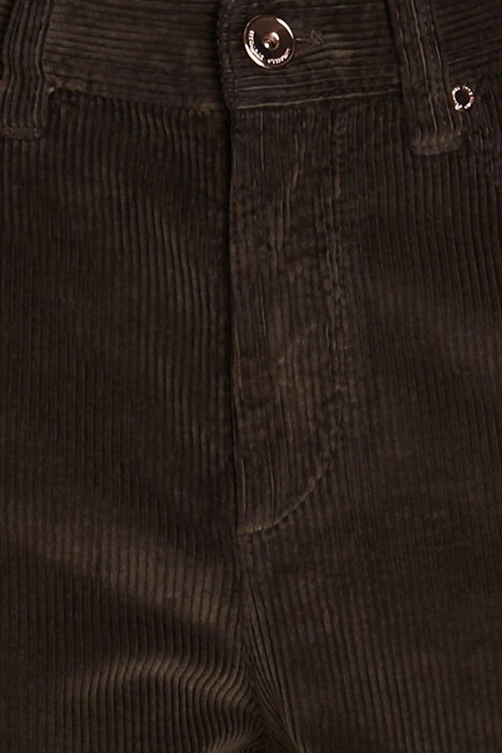 BRUNELLO CUCINELLI بنطال بقصّة بوت كت من قطن مخمل مضلع مزين بالخرز