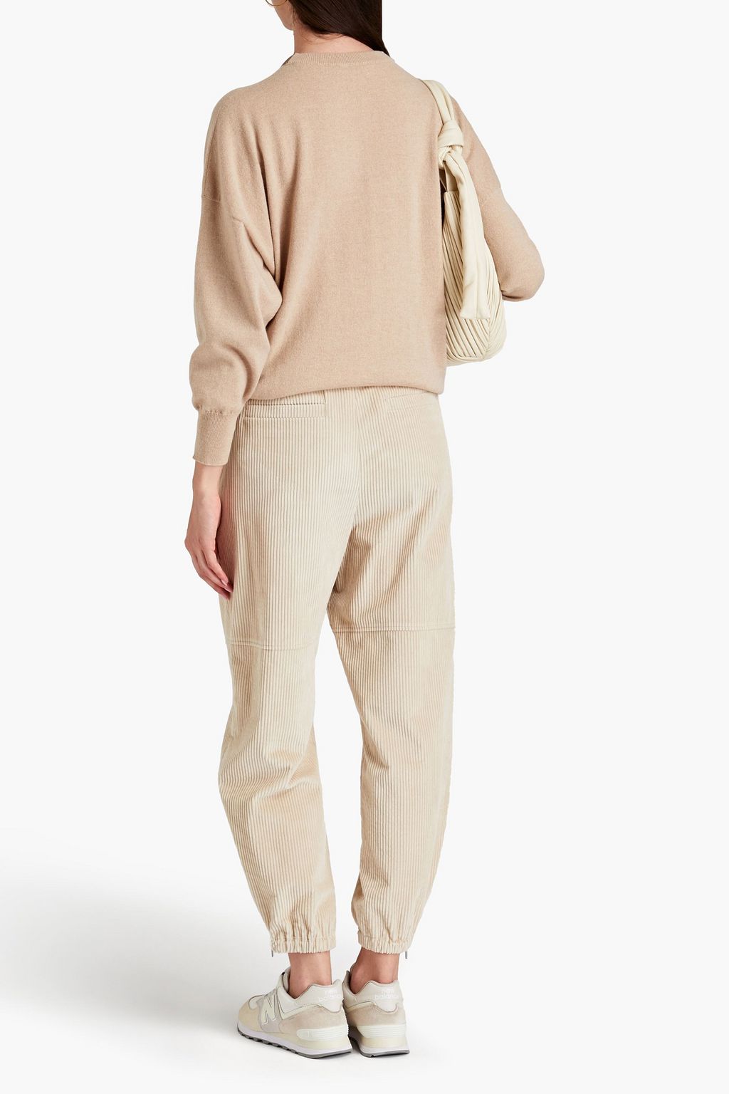 BRUNELLO CUCINELLI Bead-embellished cashmere sweater