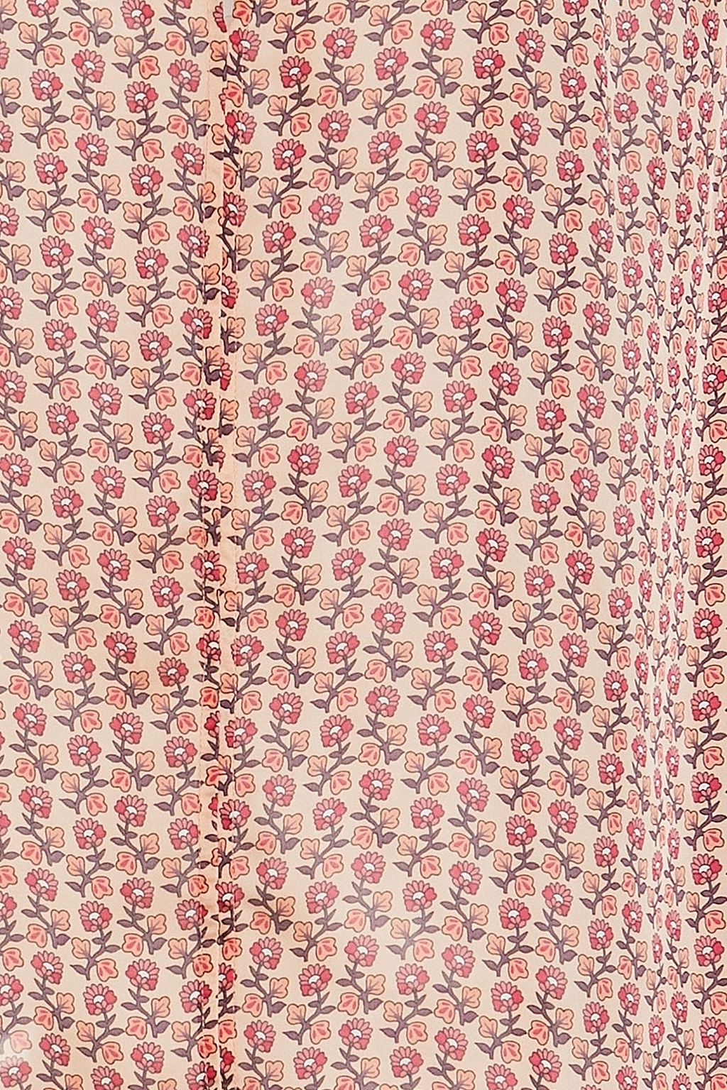MAJE Floral-print satin blouse