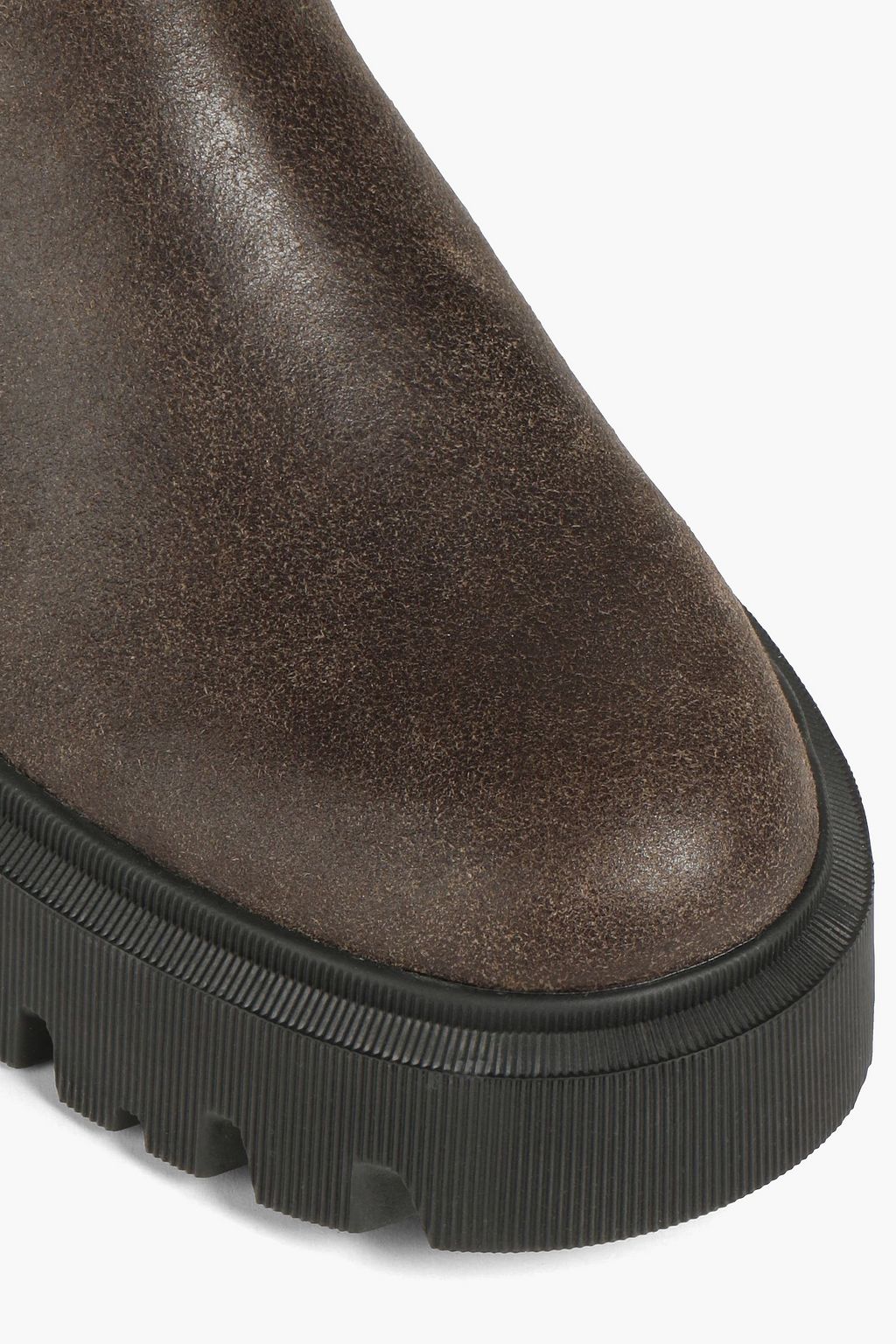 MAJE Leather Chelsea boots