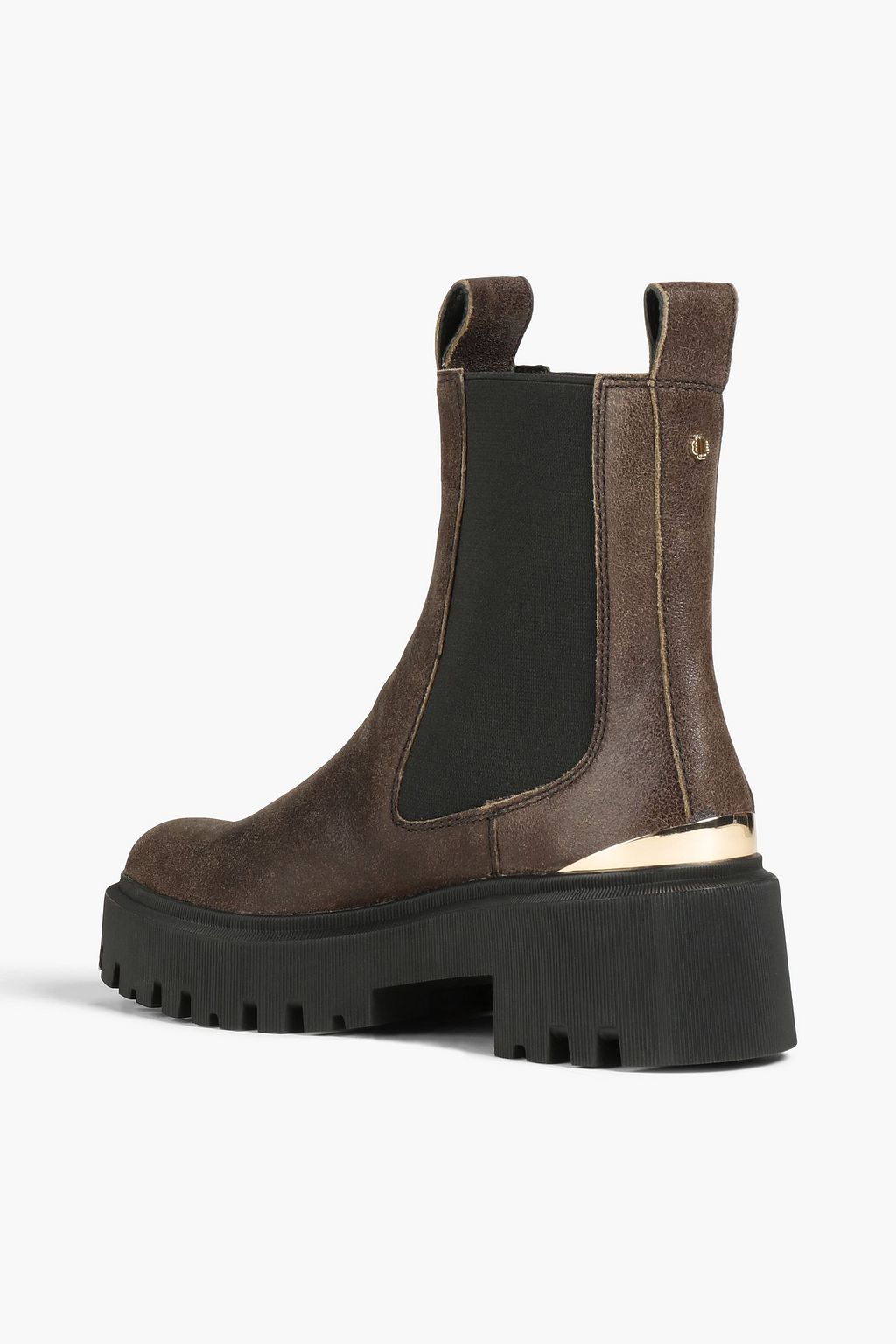 MAJE Leather Chelsea boots