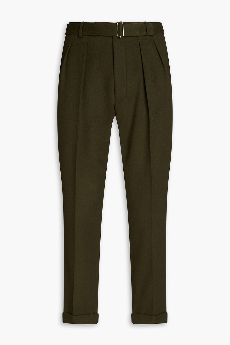 OFFICINE GENERALE PIERRE BELTED MILESKIN PANTS