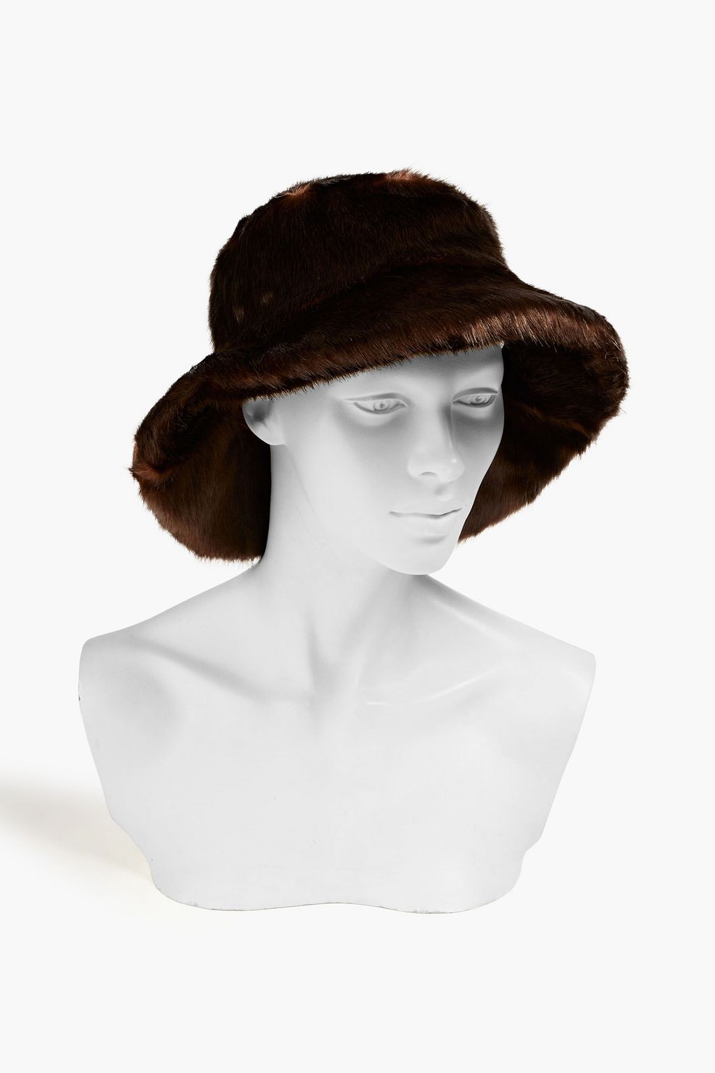 STAND STUDIO Wera faux fur bucket hat