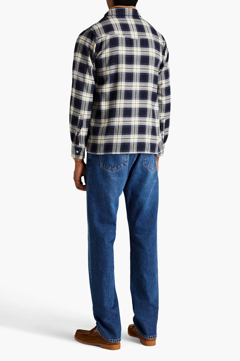 OFFICINE GÉNÉRALE コットンフランネル シャツ チェック