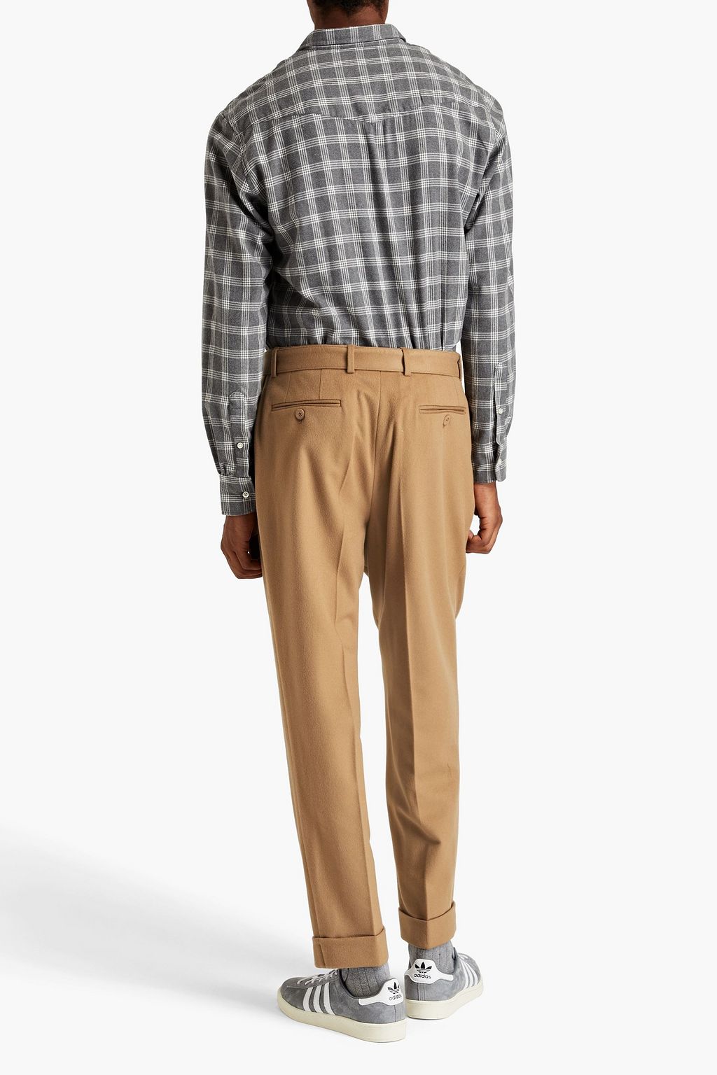 OFFICINE GÉNÉRALE Lipp checked flannel shrit
