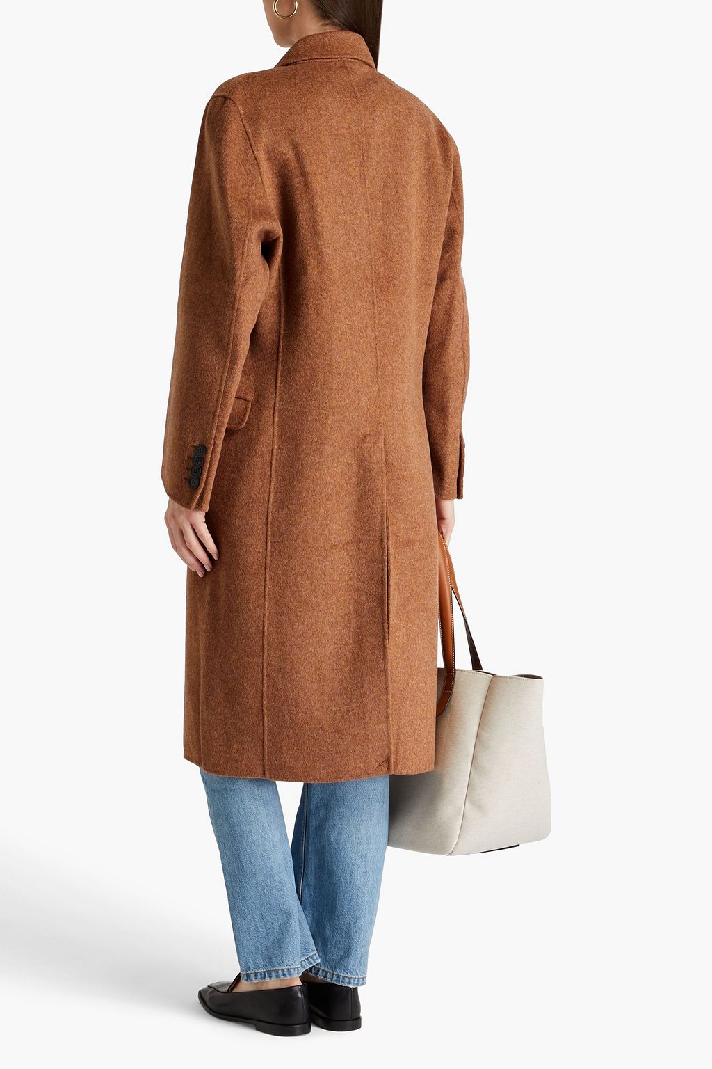 Maje alpaca coat sales